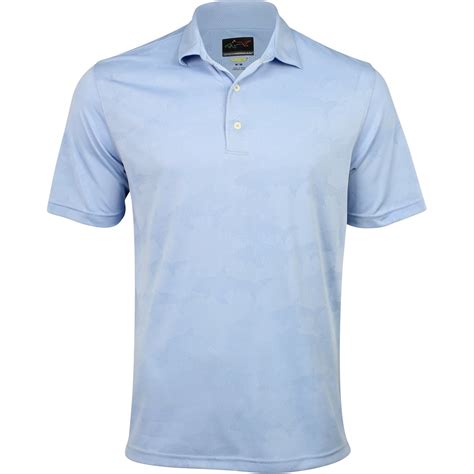 Greg Norman Shark Jacquard Shirt Apparel at GlobalGolf.com