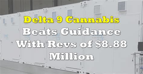 Delta 9 Cannabis Revenue | the deep dive