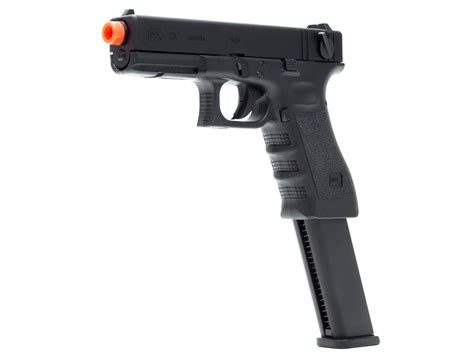 GLOCK G18C Gen3 GBB Airsoft Pistol, Extended Mag | Airgun Depot