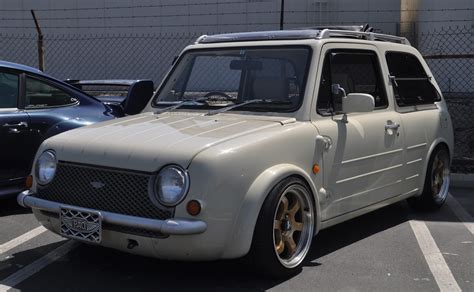 Just A Car Guy: A Nissan Pao was at the Hot Wheels show yesterday... as little cars go, the ...