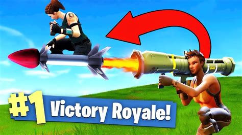 GUIDED MISSILE *ROCKET RIDING* In Fortnite Battle Royale! - YouTube