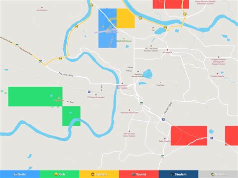 Jamshedpur Neighborhood Map