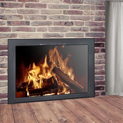 Replacement Glass For Country Flame Fireplace Door - Glass Door Ideas