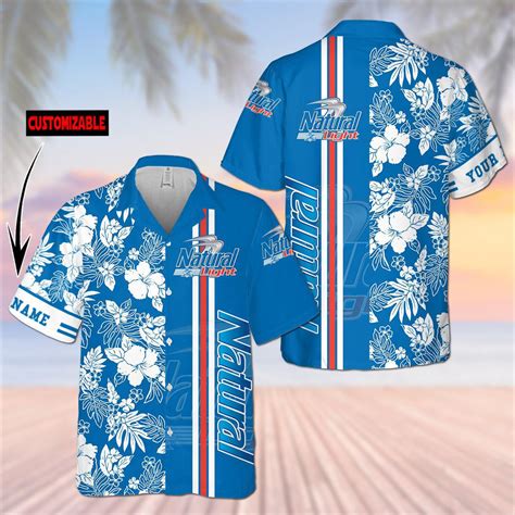 Natural Light Hawaiian Shirt NL0903N5 TU - Meteew