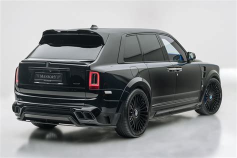 Mansory's latest Rolls-Royce project is based on the Cullinan Black Badge