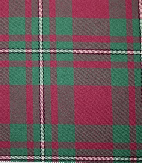 MacGregor Hunting Ancient Heavy Weight Clan Family Tartan Scottish Lochcarron