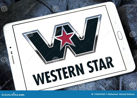 Western Star Trucks logo editorial stock photo. Image of editorial ...