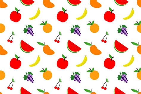 seamless pattern of fruits (368787)