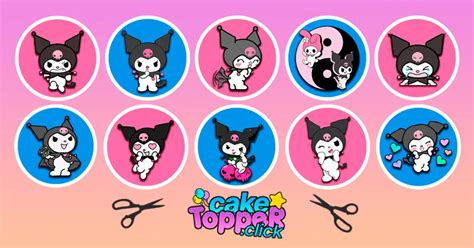 Kuromi Stickers - caketopper.click