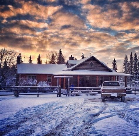 Snowy Cabin Pictures, Photos, and Images for Facebook, Tumblr ...