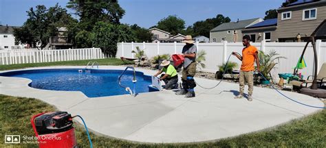 Pool Deck Resurfacing - Epoxy Coating Contractor in New Jersey | The Concrete Makeover