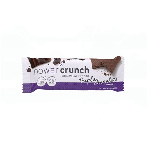 Power Crunch 13g Protein Energy Bar - Triple Chocolate - Shop Granola & snack bars at H-E-B