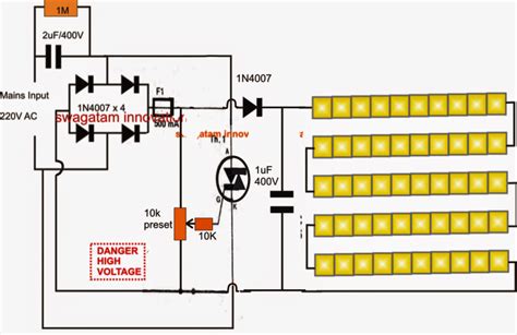 5630 SMD LED Driver/Tube light Circuit | Circuit Diagram Centre