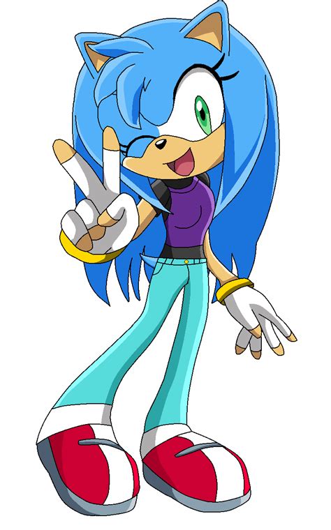 Blue the hedgehog Hairstyle Design by Aquamimi123 on DeviantArt