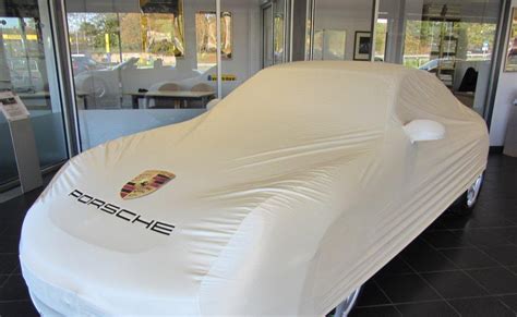 Porsche Car Cover With Logo