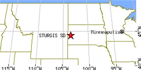 Sturgis, South Dakota (SD) ~ population data, races, housing & economy