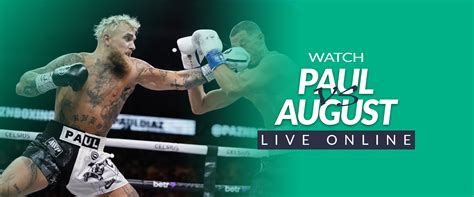 How to Watch Jake Paul vs. Andre August Live Online