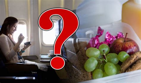 Are you allowed to take your own food on a plane? Most airlines allow non-liquid items | Travel ...