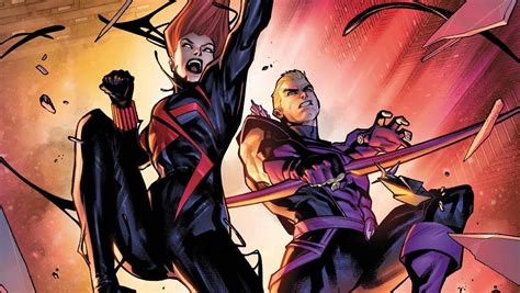 Marvel Announces New Hawkeye And Black Widow Series... With A Venom Connection