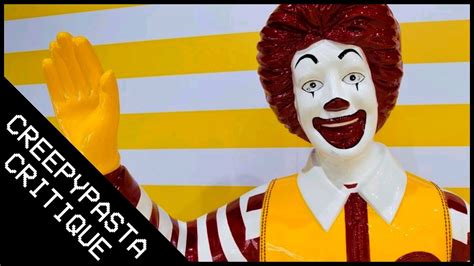 “Ronald McDonald House” | Creepypasta Critique - YouTube