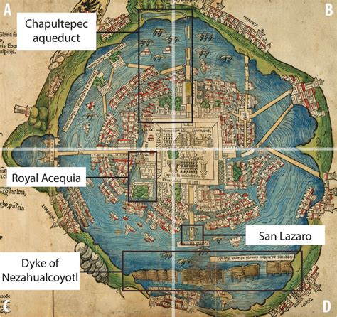 Map of Nuremberg: representation of the lacustrine cultural landscape ...