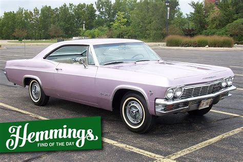 One-year-only color, 409 V-8 help 1965 Chevrolet Impala SS stand out - Hemmings