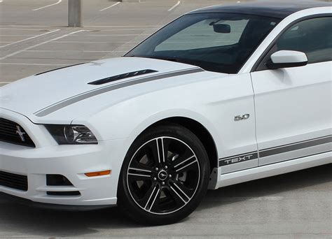 2013-2014 Ford Mustang Stripes, Mustang Decals, Mustang Vinyl Graphics | Auto Motor Stripes ...