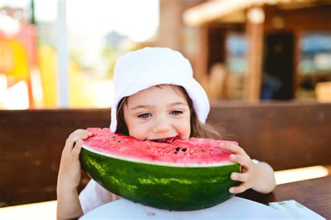 1,300+ Funny Children Eating Watermelon Stock Photos, Pictures ...