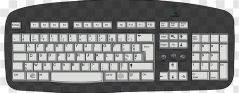 Computer Keyboard Mouse Clip Art - Ibm Pc - Device Cliparts Transparent PNG