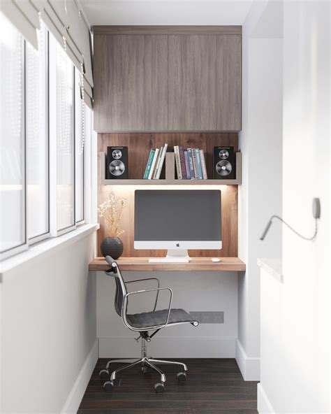 Small Office Decor, Tiny Home Office, Small Home Offices, Home Office Setup, Home Office Design ...