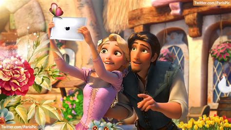 Tangled Ipad Butterfly Rapunzel Flynn Rider (@ParisPic) - Disney's ...