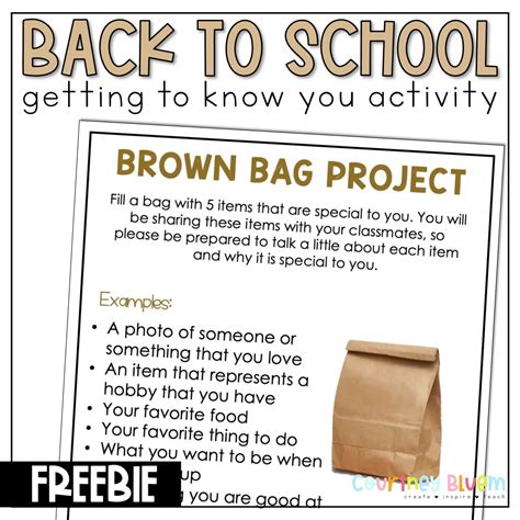 6 FREE First Day of School Activities for Elementary Students - Create ...