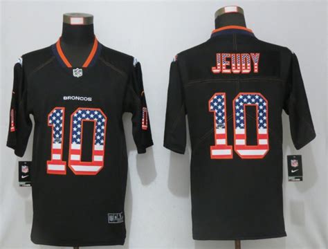 Men's Denver Broncos #10 Jerry Jeudy Orange 2020 Vapor Untouchable Stitched NFL Nike Limited ...