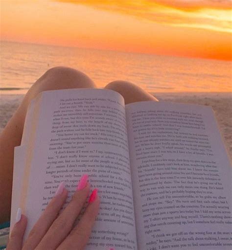 Embrace the Beauty of an Aesthetic Summer : Reading a Book at The Beach Golden Hour 1 - Fab Mood ...