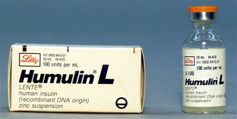 Humulin L, LENTE, human insulin (recombinant DNA origin) zinc suspension | Smithsonian Institution