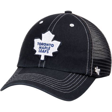 Men's Toronto Maple Leafs '47 Brand Navy Flexbone Closer Flex Hat