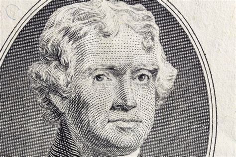 Thomas Jefferson US Two Dollar Bill Macro Stock Photo - Image of money, currency: 172822420