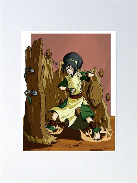 "Toph" Poster for Sale by MatteoTosin | Redbubble