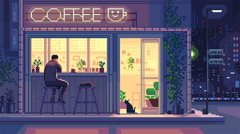 Pixel Cafe Wallpapers - Top Free Pixel Cafe Backgrounds - WallpaperAccess