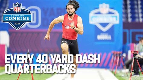 Every Quarterback's 40 Yard Dash! - Win Big Sports