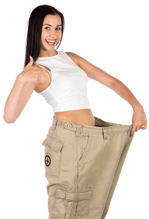 Woman In Pants After Diet Free Stock Photo - Public Domain Pictures