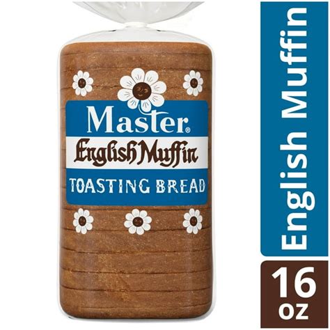 Master English Muffin Toasting Bread, 16 oz - Walmart.com - Walmart.com