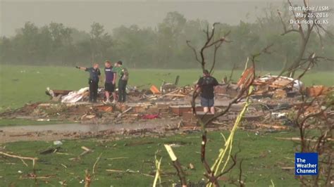 Homes Destroyed from Violent Tornado in Kansas - Videos from The ...