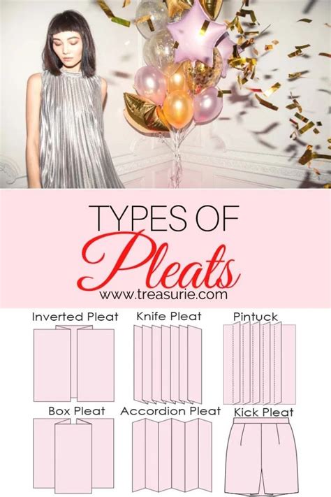 7 Types of Pleats & What are Pleats, with Pictures | TREASURIE