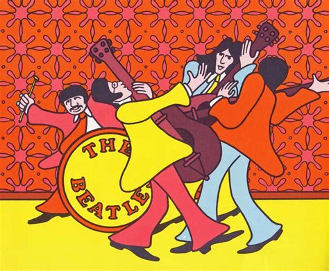 We Love You, Beatles: Vintage Children’s Illustration Circa 1971 ...