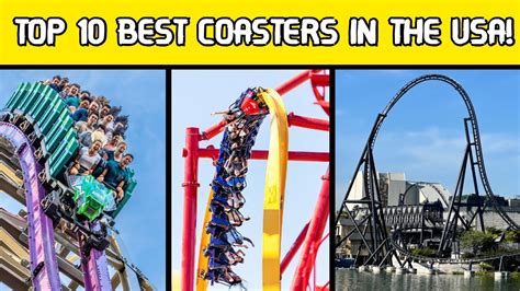 Top 10 BEST Roller Coasters In The USA! - YouTube