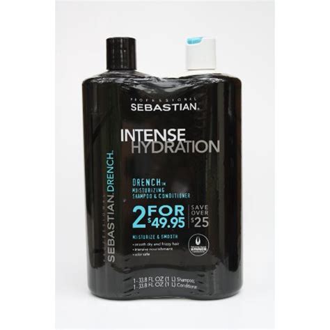 Sebastian Professional - Sebastian DRENCH Shampoo & Conditioner 33.8 oz ...