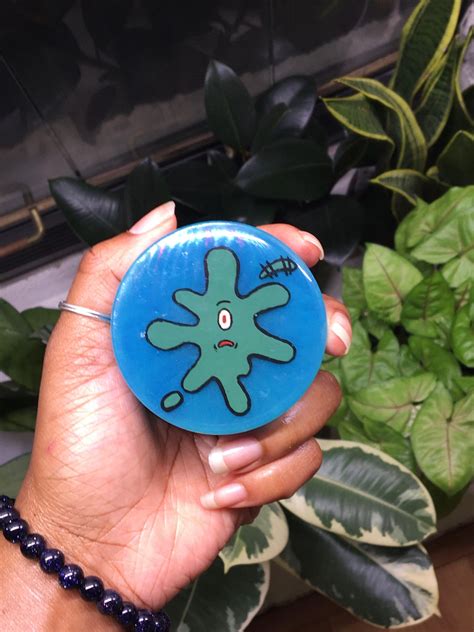 Squished Plankton spongebob Squarepants Herb Grinder please - Etsy