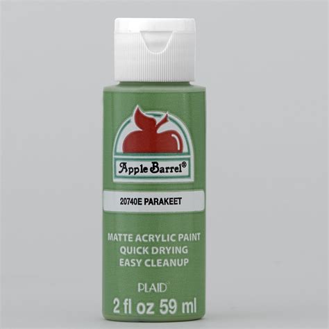 Apple Barrel 20740E Acrylic Craft Paint, Matte Finish, Parakeet, 2 fl oz - Walmart.com - Walmart.com