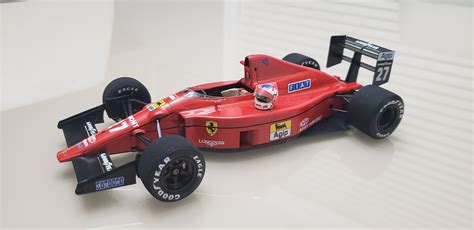 Gallery Pictures Tamiya Ferrari F189 Portuguese G.P. Racecar Open Wheel F1 Plastic Model Car Kit ...